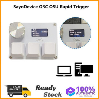 Sayodevice O3C OSU Bàn Phím Kích Hoạt Nhanh Bàn Phím Cơ Macro IPS Màu Màn Hình Núm Bàn Phím Chơi Game Lập Trình Bàn Phím Bàn Phím Bàn Phím Bàn Phím