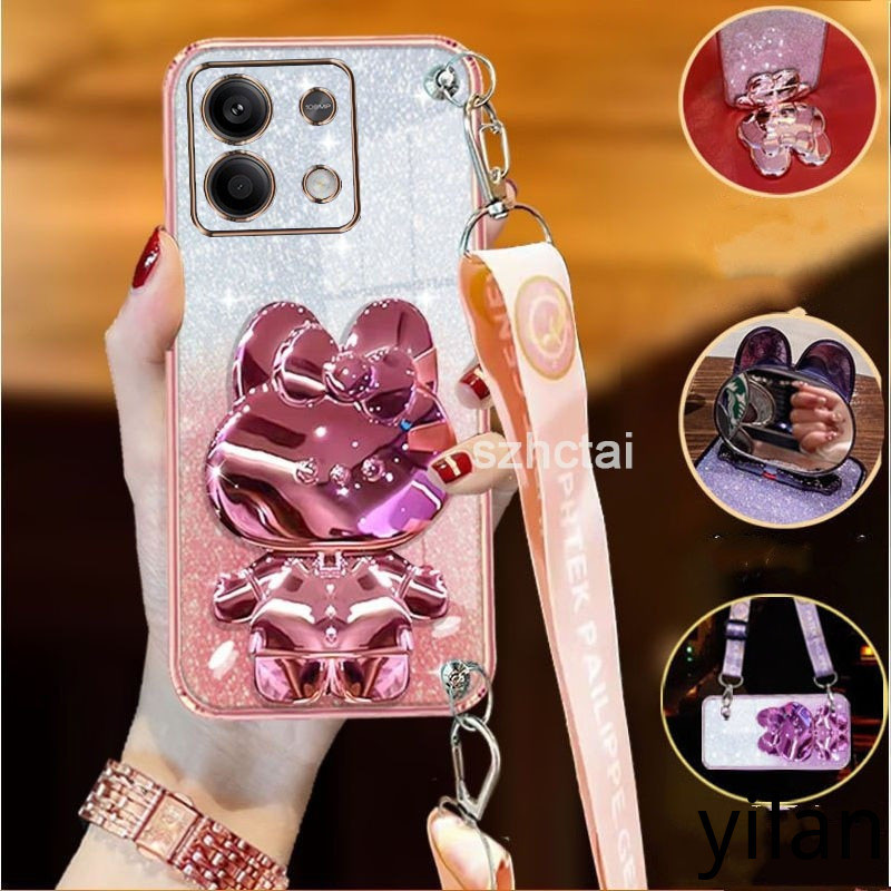 Ốp lưng Redmi note 13 Pro 4G note 13 pro 5G note 13 4G note 13 5G dây đeo cổ tay dài phong cách với 