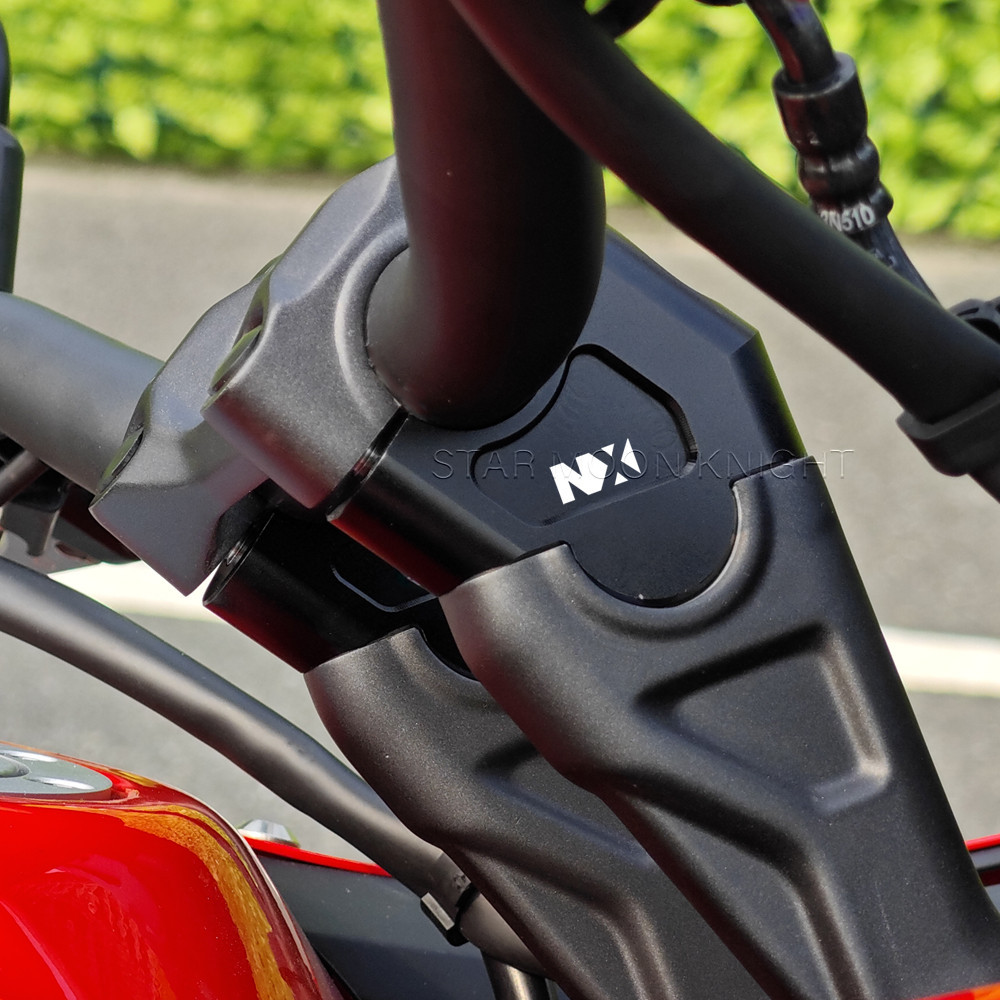 Xe Máy Tay Cầm Nâng Cho Xe Honda NX400 NX 400 NX500 NX 500 Phụ Kiện Tay Cầm Thanh CNC Nhôm Nâng Gắn