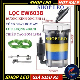 [Mã PET80K giảm 8% tối đa 80K đơn 350K] Lọc Sunsun EW 603B (có bơm trong suốt)