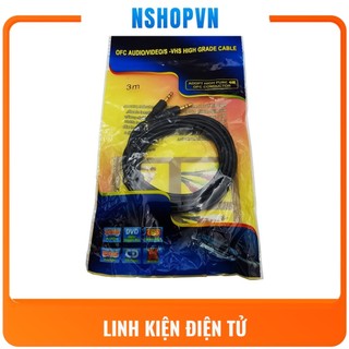 Dây cáp âm thanh AUX 3.5mm 1.2 mét - 3 mét