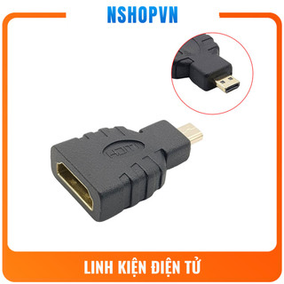 Đầu chuyển micro hdmi type d sang hdmi type a