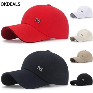 OKDEALS Mũ Bóng Chày, Mũ Câu Cá Cotton Thêu Chữ, Bán Chạy Đa Năng Chống Nắng Thoáng Khí Mũ Bố Thể Thao Ngoài Trời