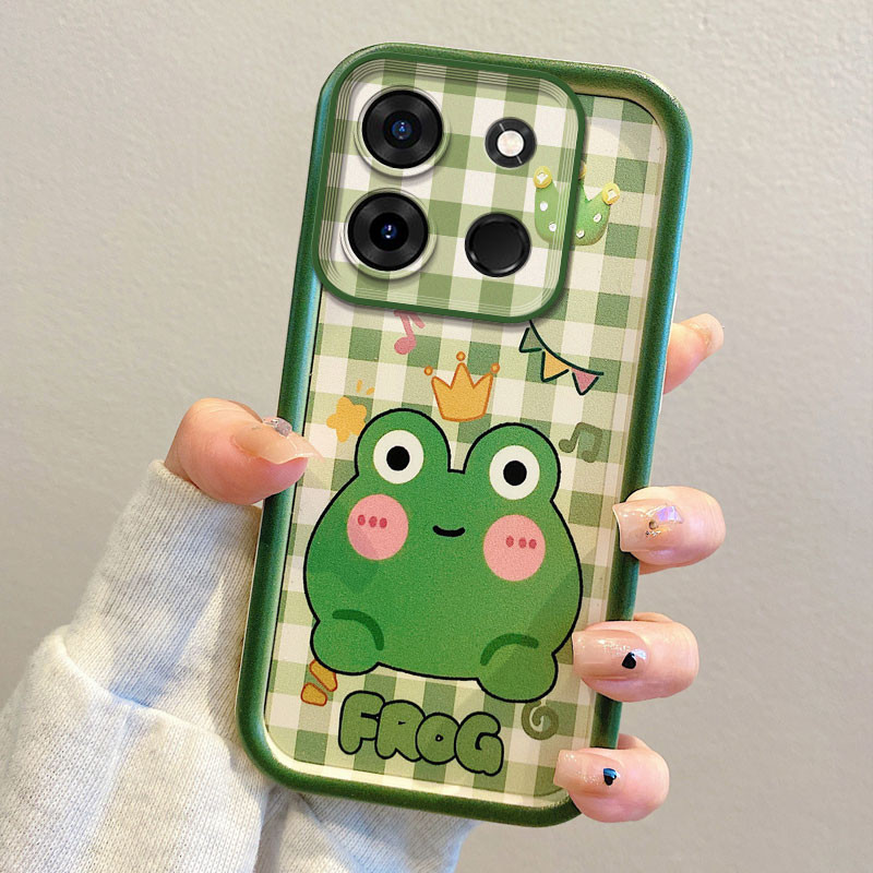 Dành Cho Itel A60 Ốp Lưng Silicon Mềm TPU Họa Tiết Hoạt Hình Full Protcetion Vỏ Chống Sốc Vỏ Điện Th