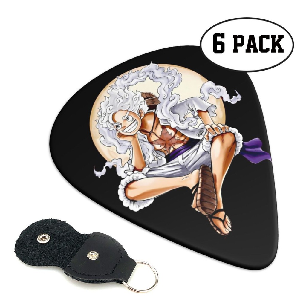 One Piece Guitar Picks 6 Gói - 0.71mm Guitar Picks Đàn Guitar Độc Đáo Cho Bass, Đàn Guitar Điện & Ac