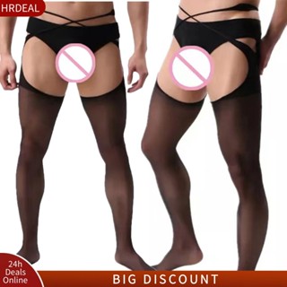 [Ưu đãi] Quần tất nam Sissy Body Quần Sheer Lưới rỗng Quần lưới cá