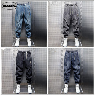 S-5xl Hàn Quốc Vintage Xám Jeans Nam Plus Size Quần Short Denim Đơn Giản Thường Ngày Slim Fit Quần Jogger