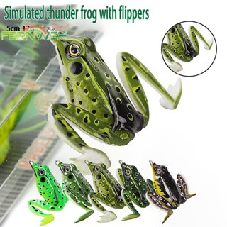   Fernweh  5cm 12g Thunderfrog Road Runner Mồi Câu Cá Ếch Mồi Giả Dụng Cụ Câu Cá Cho Cá Đen 5 Màu  MỚI  