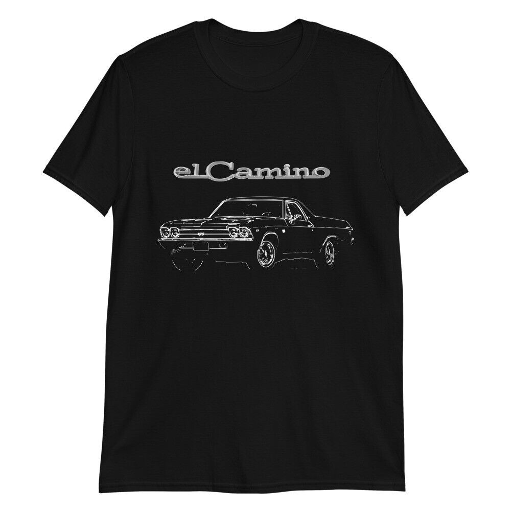 1969 Chevy El Camino Antique Collector Áo thun ngắn tay