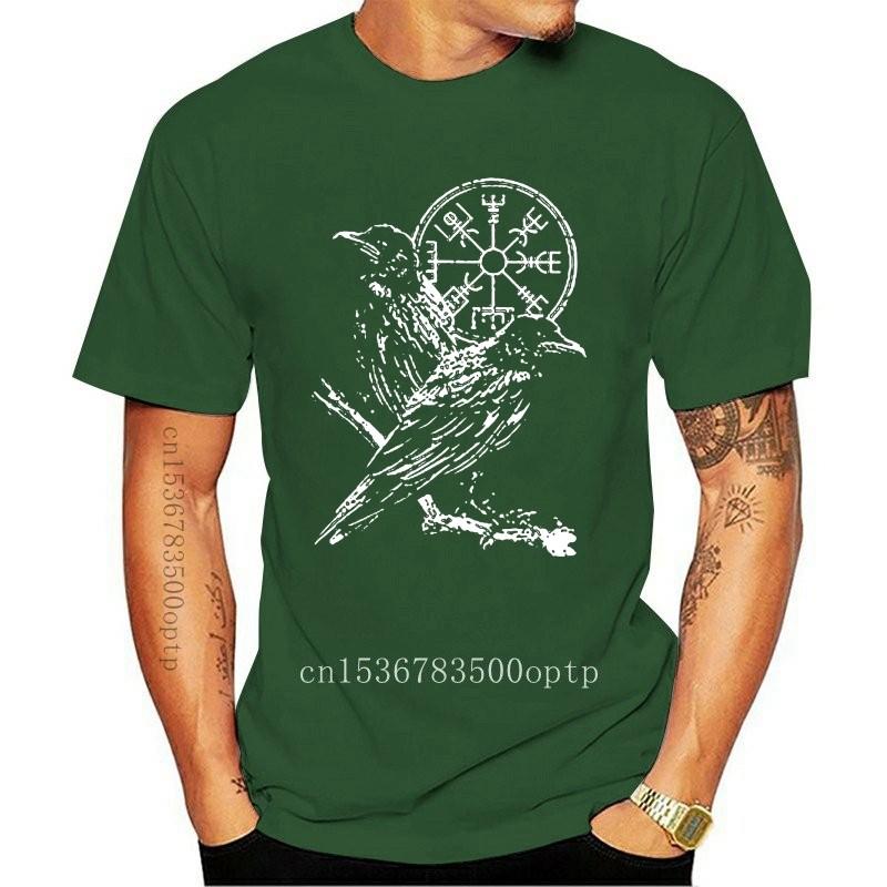 Áo nam mới Raven Of Odin Áo nam