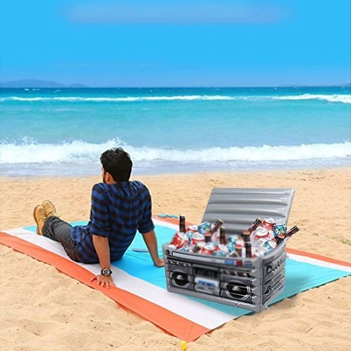 Xô Đựng Đá Bơm Hơi Du Lịch Party DJ On Air 33cm Modern Home decor tinh tế World mart