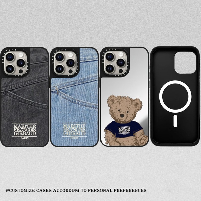 CASETiY Marithe Francois Girbaud 2 Ốp Điện Thoại Từ Tính Cho iPhone 16 16Pro 11 12 13 14 15 Plus Pro