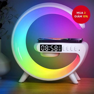 [Shopee Choice] Loa Bluetooth Không Dây G63 Có Bộ Sạc Không Dây Mini Di Động Có Đồng Hồ Báo Thức