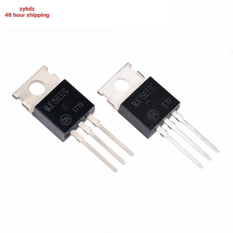 Sản phẩm mới10 CÁI 5 đôi (5psc MJE15033G + 5 CÁI MJE15032G) TO-220 MJE15033 MJE15032 TO220 IC