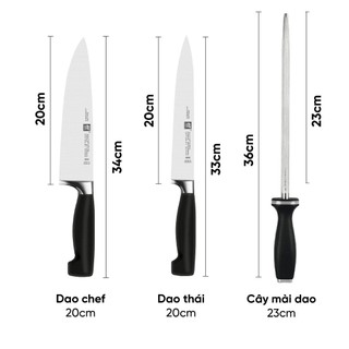 ZWILLING - Hộp dao Four Star - 7 món
