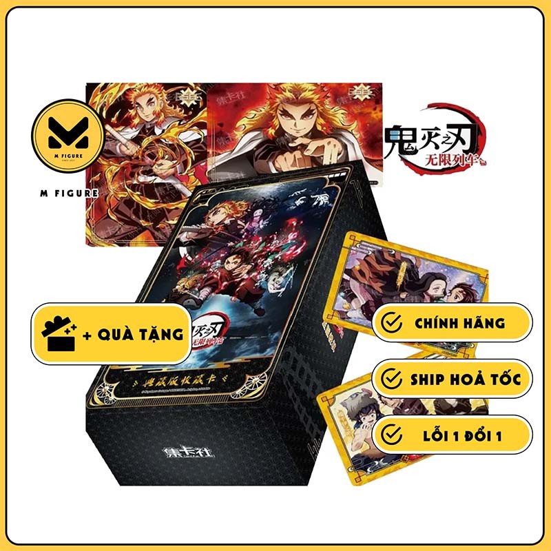 THẺ BÀI Kimetsu no Yaiba - Card Fun Official - Booster Box Mugen Ressha Collector Edition PACK CARD 