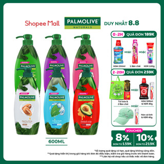 Dầu gội Palmolive kèm xả 2-trong-1 chiết xuất thiên nhiên 600ML