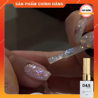   30  Sơn gel D&S chính hãng cao cấp siêu đặc nhũ trắng bắt sáng 15ml 