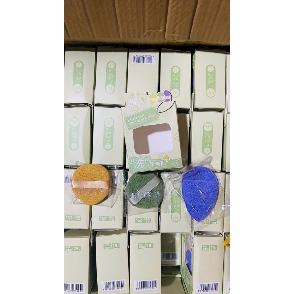 Bông Rửa Mặt, Pad Rửa Mặt, Bọt Biển Rửa Mặt, Miếng Rửa Mặt Vệ Sinh An Toàn, Bông Nở Rửa Mặt | BigBuy360 - bigbuy360.vn