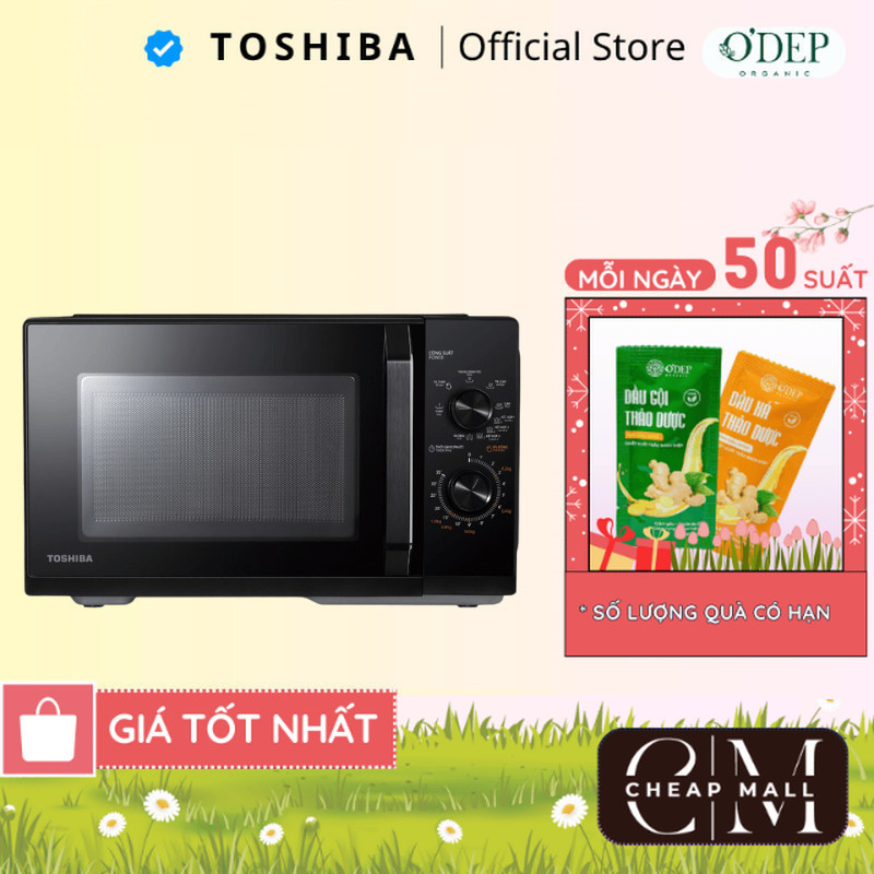 Lò vi sóng Toshiba MW3-MG25PE(BK) - Bảo hành chính hãng 12 tháng - CHEAP CMO