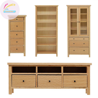 Mm 1: 12 Nhà Búp Bê Tủ Tivi Tủ Sách Tủ Kính Tủ Ngăn Kéo Trang Trí Nội Thất VN