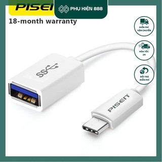 Cáp otg pisen cổng type c