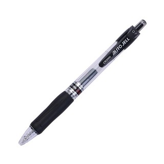 Bút gel crown aj-5000r - mực đen