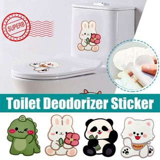 Miếng Dán Khử Mùi Nhà Vệ Sinh Hoạt Hình Dễ Thương Miếng Dán Vệ Sinh Trang Trí Nhà Vệ Sinh Phòng Tắm H8n5
