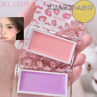 Jill Leen Cheek Cream Blush Jillleen Colorful Smooth Blusher Mud Atmosphere Moisturizing Blusher Plate Waterproof Brightening Skin Tone Face Creamy Blush Face Makeup LAMT