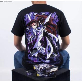 Chất liệu áo thun Aizen Sosuke | Áo thun Baju Jersi Anime BLEACH | Áo thun BLEACH