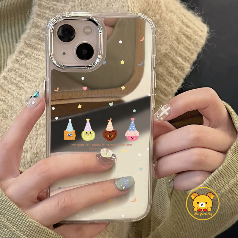 Ốp Điện Thoại Gương Chấm Bi ins Phong Cách Cho Vivo V40 V30E V30 V29 V27 Z7 Pro V29E V25E V20 X8 V30