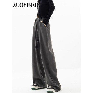 Zuoyinmo quần ống rộng quần túi hộp popular unique thoải mái durable wfk2470be3 31z240731
