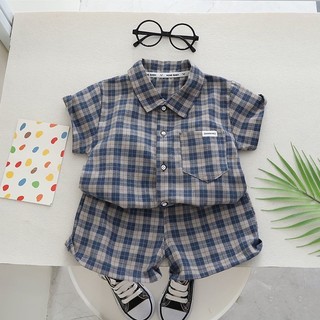 [Sản phẩm mới Giảm giá hấp dẫn] Bộ đồ mùa hè nhẹ cho bé trai | Họa tiết hoạt hình | Thoải mái thoáng khí