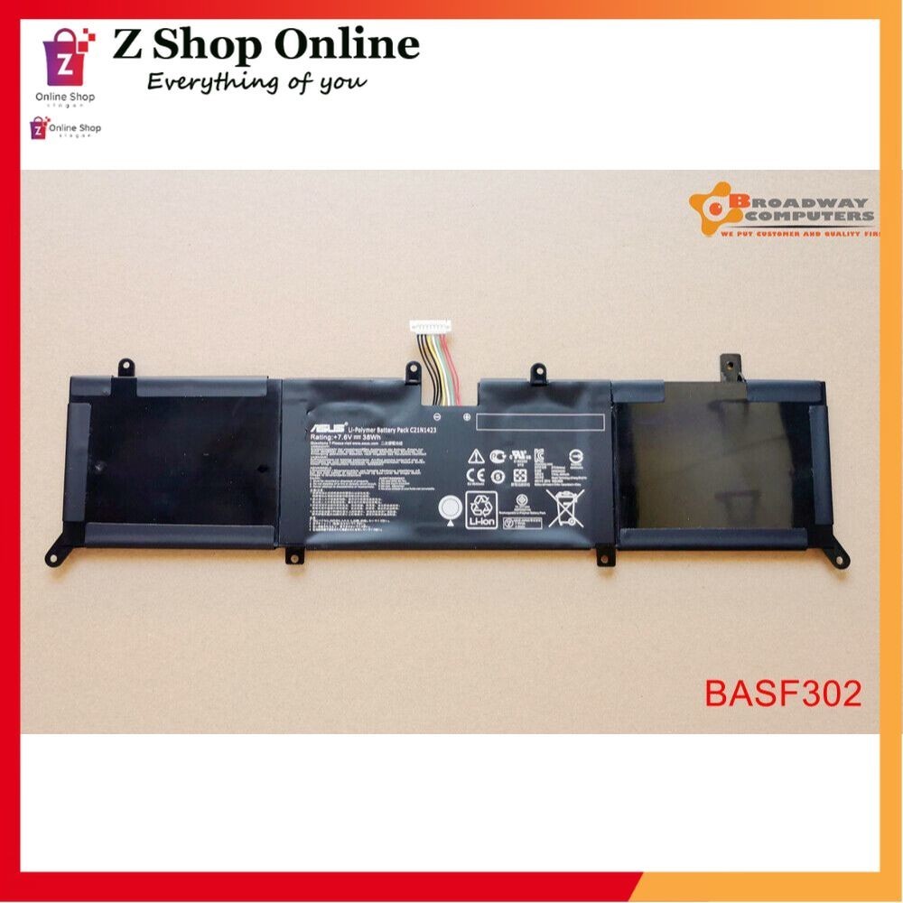 💖 Pin Asus F302LJ F302U X302L X302LA X302LJ C21N1423 X302 F302U