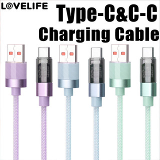  Cáp sạc 1M Type-C - Làm dày, bện, chống uốn - Đầu nối C sang C - Dây truyền dữ liệu tốc độ cao - Dây nguồn USB C - Phụ kiện điện thoại di động