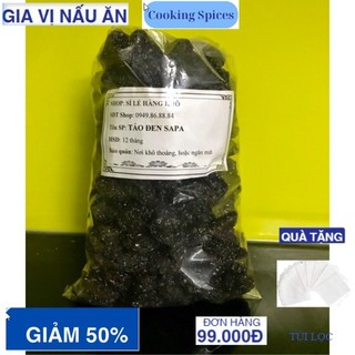 1kg Táo tàu đen khô loại 1 dẻo thơm - không xốp