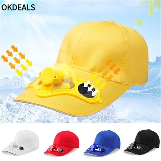 OKDEALS Lưỡi Trai Có Quạt Làm Mát Cho Hoạt Động Ngoài Trời