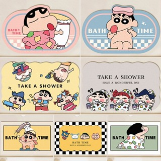 Sáng Tạo Lối Vào Miếng Lót Cửa Hoạt Hình Thảm Lót Sàn Crayon Shin-chan Payttern Thảm Trang Trí Nhà