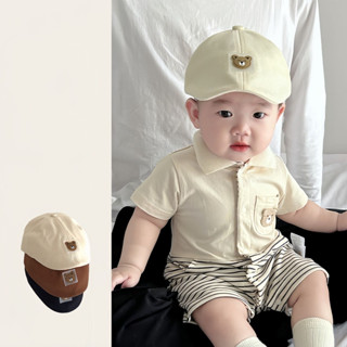 Mũ nồi cho bé mới Mũ nồi quý ông Phiên bản Hàn Quốc Instagram Mũ bé lõm Hình nón Mũ du lịch