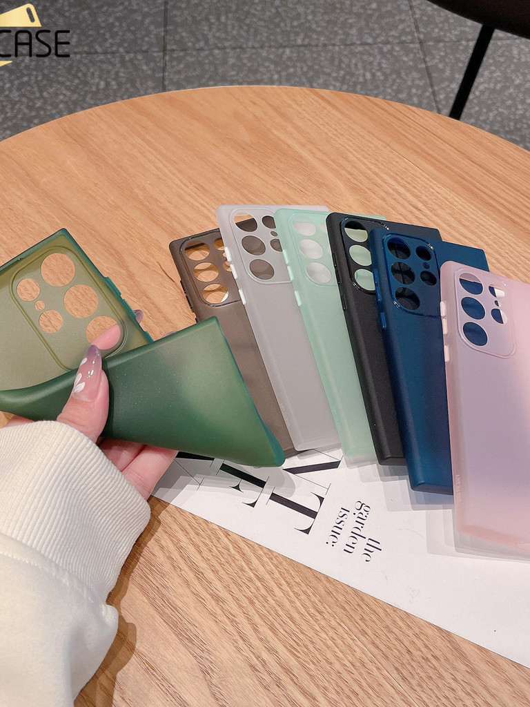 [SS originality]
 KISSCASE Ultra-Thin Frosted TPU Case For Samsung S24Ultra 5G Mobile Phone Case S2