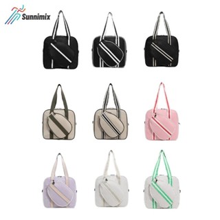 Sunnimix【gợi ý Túi đựng vợt Pickleball chuyên nghiệp có khóa kéo, túi đeo vai thể thao dung tích lớn