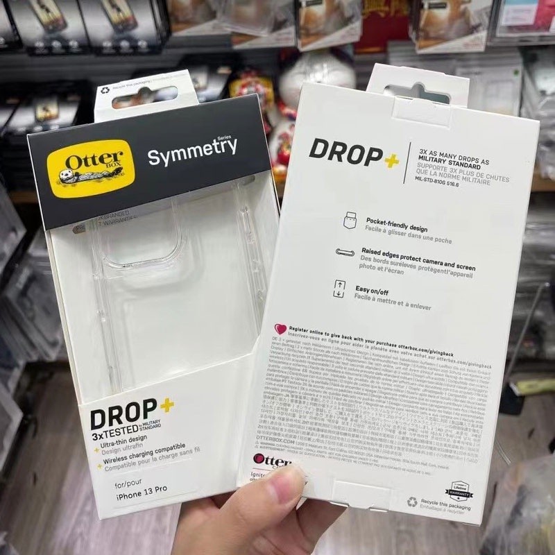 Otterbox iPhone 16 15 14 13 Pro Max / iPhone16 iPhone15 iPhone14 xs xr 6s 7 8 plus Ốp lưng dòng tron