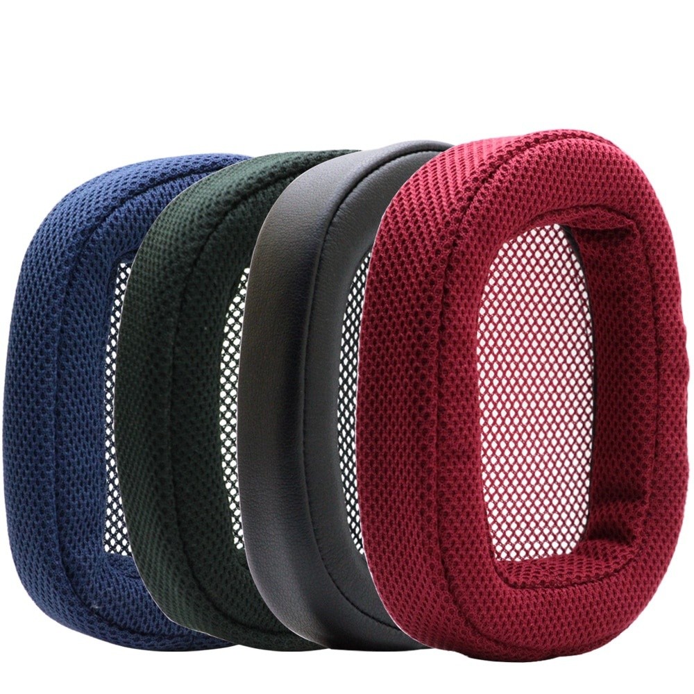 G433 Earpads Gối Cho Logitech G433 G230 G-PRO Tai Nghe Thay Thế Miếng Đệm Tai Cốc Tai Đen Xanh Đỏ G2