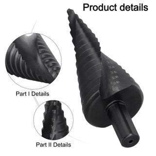 ⭐LOVE⭐ High Speed Steel Spiral Groove Triangular Shank Quantity Package Content[Overseas Products]