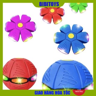 Bóng ma thuật, đĩa bay ufo tự nảy có đèn led nhấp nháy siêu sáng
