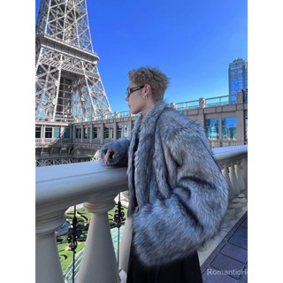 Áo khoác nam len mẫu mới 2023 Áo khoác giữ Nhiệt Mùa Đông thời trang dày dặn mẫu ngắn lông bạc sành điệu