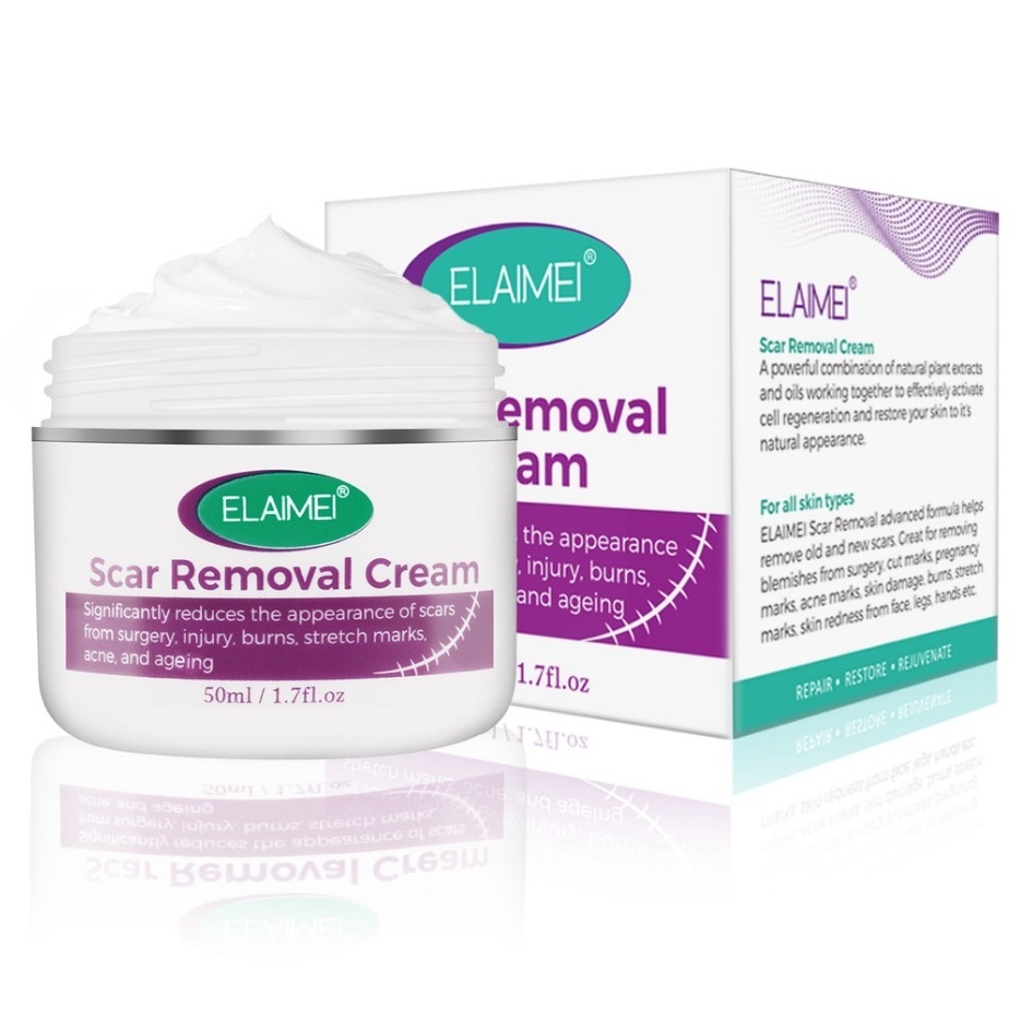Kem Sẹo ELAIME 50g - Kem Mờ Sẹo, Làm Mịn Da, Phục Hồi Sẹo Lồi Lõm, Giảm Thâm Rạn Da Hiệu Quả, An Toàn, Chính Hãng