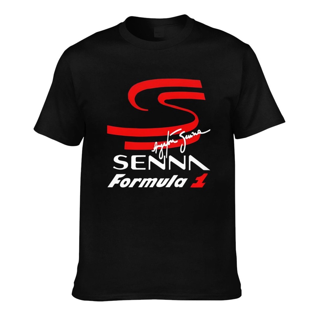 Áo thun nam tùy chỉnh Ayrton Senna Brazil Racing Race Legend