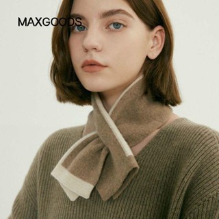  Khăn choàng Cashmere MAXGOODS Khăn quàng cổ đeo chéo thời trang mùa đông dành cho nữ Khăn quấn cổ nữ hai mặt Bufandas Muffler Foulard Khăn quàng cổ len ấm áp 