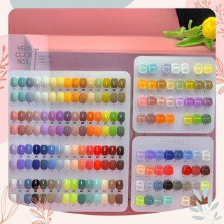 Sơn Gel 60 Màu Very Good Nail - Full Bảng Màu, Kèm Top & Base  [Chai Cao]